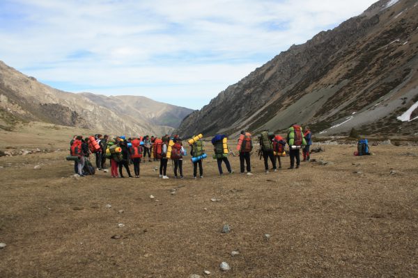 Trekking with Ak-Sai