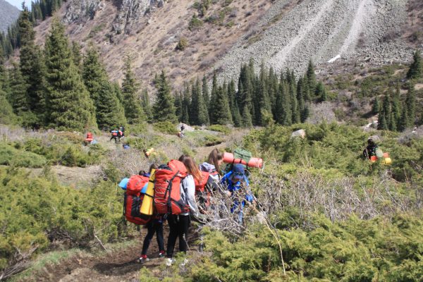 Trekking with Ak-Sai